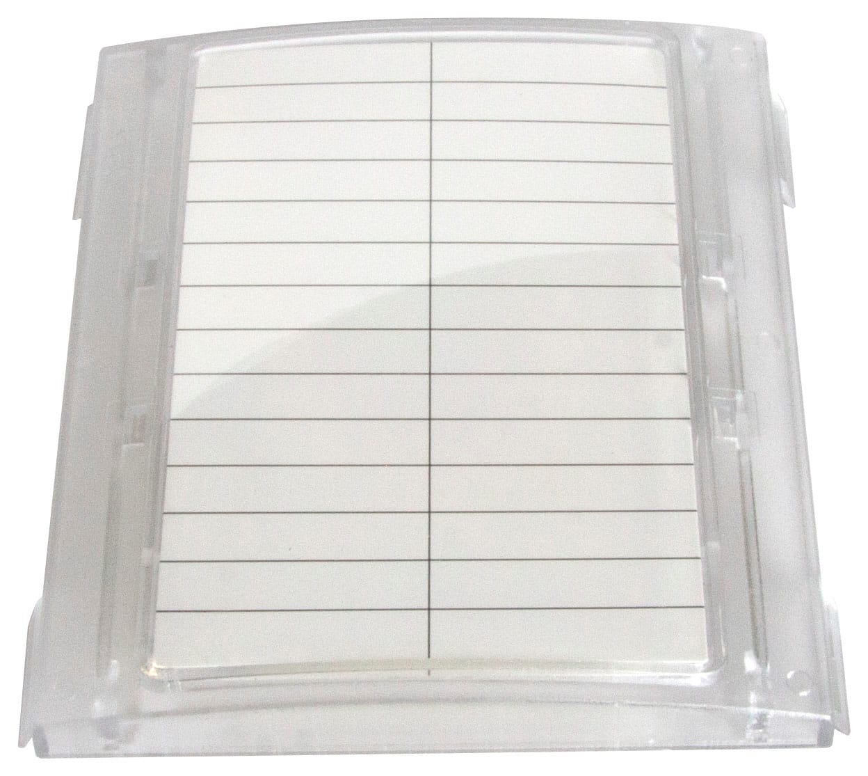 VIMAR - Portanome con Vetrino Targa Serie 3A0N - Soluzione per Identificazione Efficiente R337