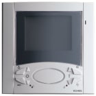 VIMAR - Videocitofono Parete Bianco Vivavoce Bicanale Schermo TFT LCD 3,5" Brandeggiabile Microcontrollore 4/8 Cifre Staffa Fissaggio R6724