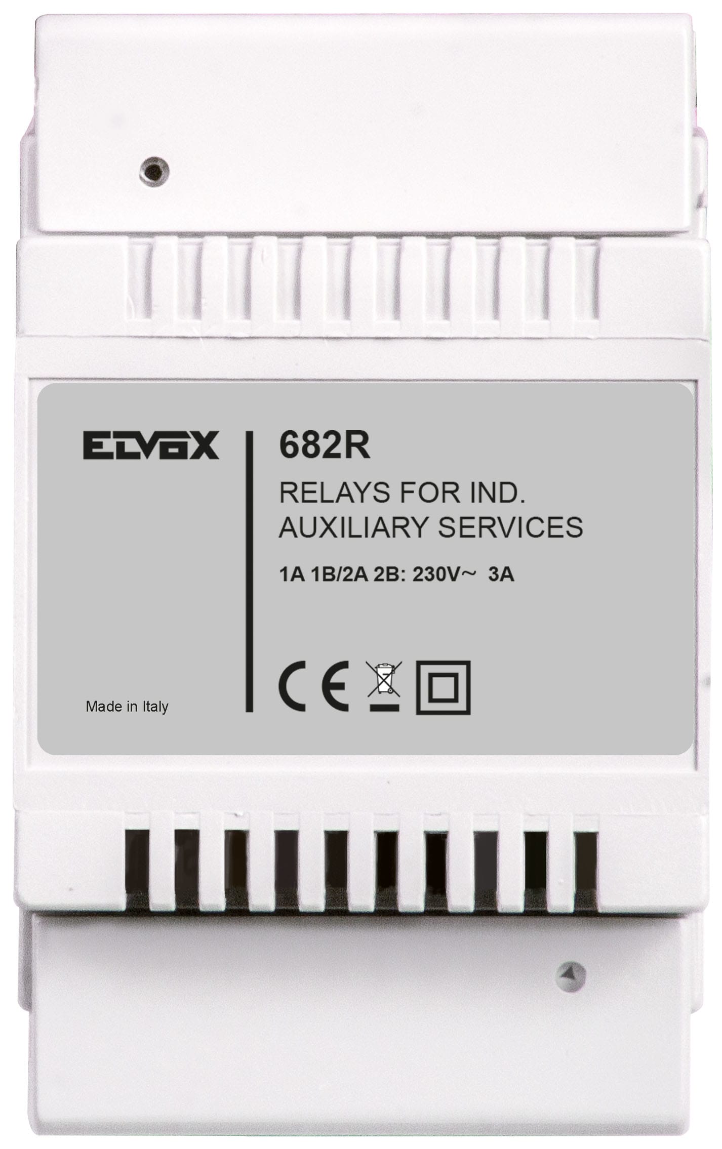 VIMAR - Relè Temporizzati per Attivazione Servizi Ausiliari Indipendenti - 2 Relè Normalmente Aperti 3A 230V~ per Videokit Due Fili