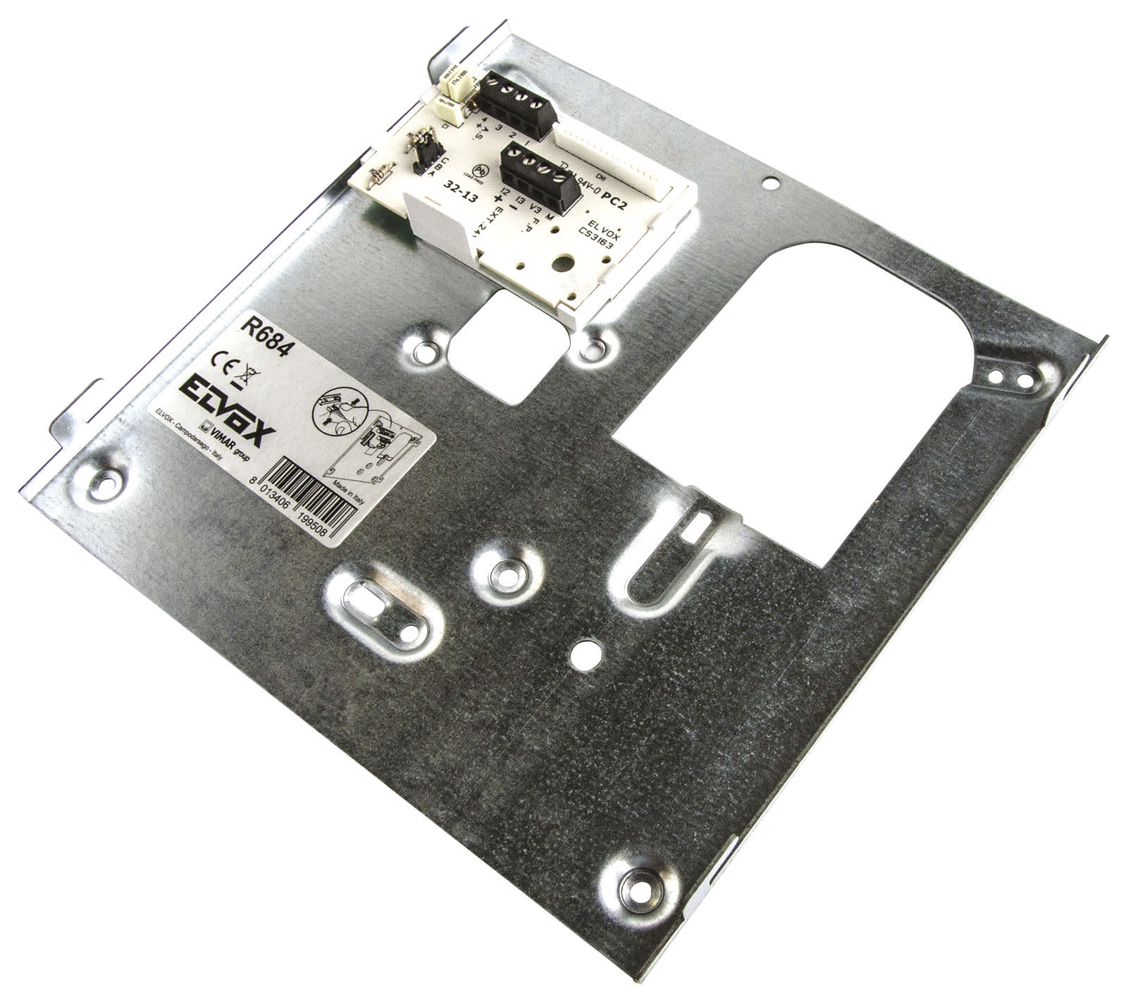 VIMAR - Piastra per Supporto Parete Videocitofono 6309 e 6329