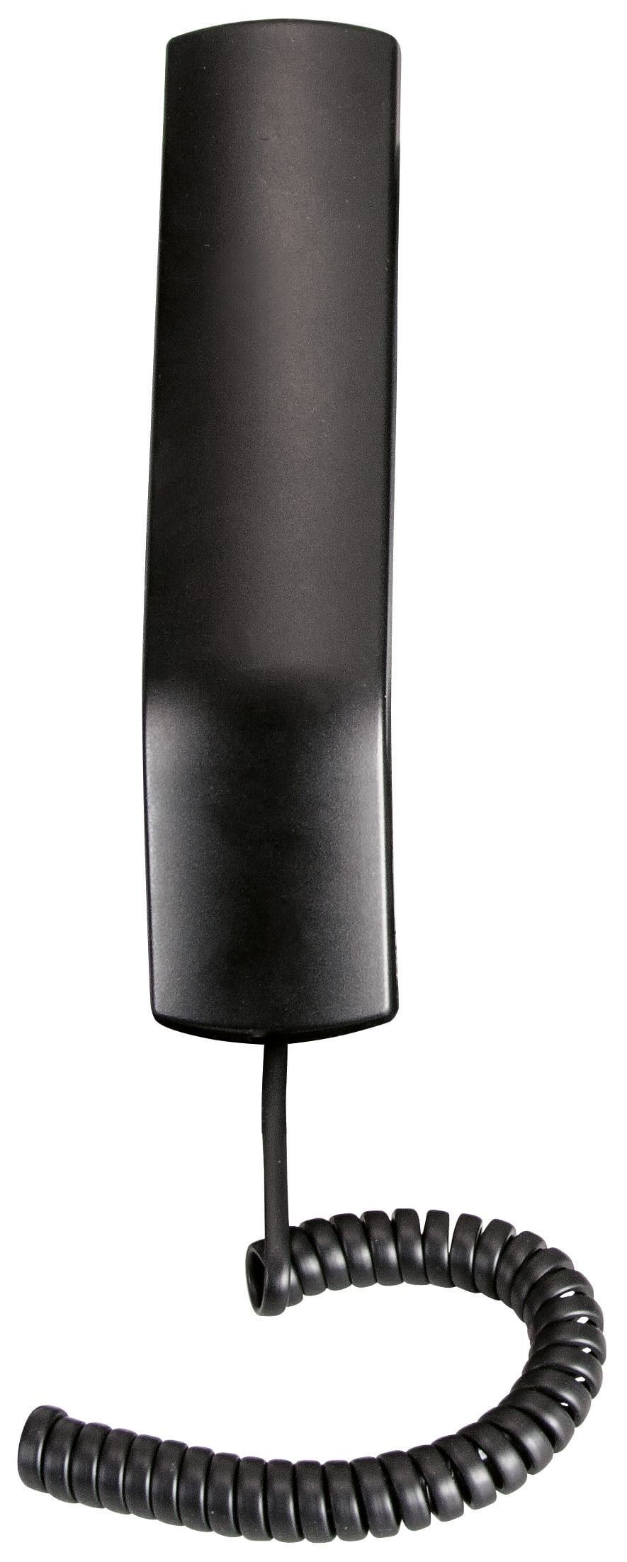 VIMAR - Ricambio Cornetta e Cavo Centralino 40510 - Per Centralino Portineria 7, Due Fili Plus, Completo di Cavo Spiralato, Nero