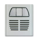 VIMAR - Modulo Base Audio e Video Grigio Luce - Compatibile con RPR1, RP01, RP02, RP03