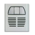 VIMAR - Modulo Base Audio e Video Grigio Luce - Compatibile con RPR1, RP01, RP02, RP03