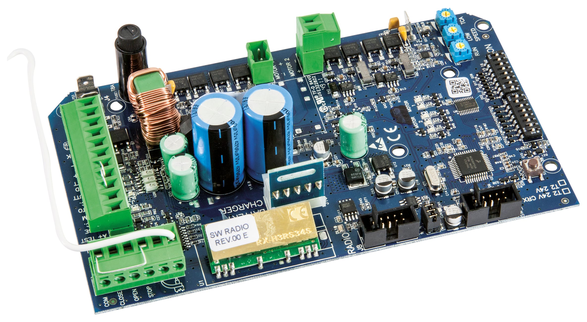 VIMAR - Scheda di Comando 24V Ekko Art 200D Master con Ricevitore Radio 433 Mhz Incorporato RS12