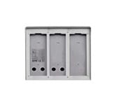 VIMAR - SCATOLA DA PARETE C/CORNICE 3 PLACCHE 2M S323