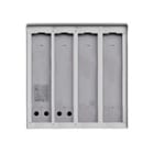 VIMAR - SCATOLA DA PARETE C/CORNICE 4 PLACCHE 3M