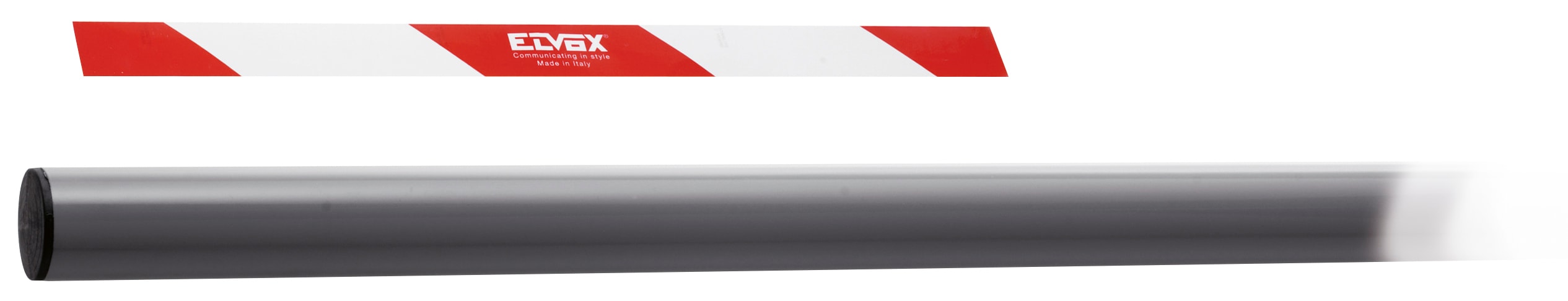 VIMAR - Asta in Alluminio per Barriera Fragma 3D con Adesivi Catarifrangenti, Diametro 60mm, Lunghezza 3 Metri