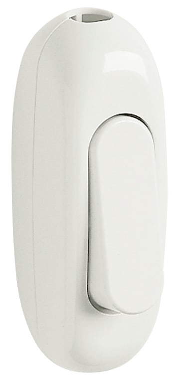VIMAR - Deviatore Terminale 1P 2[16]A Bianco - Tasto Bilanciere 250 V~ Per Cavo Tondo