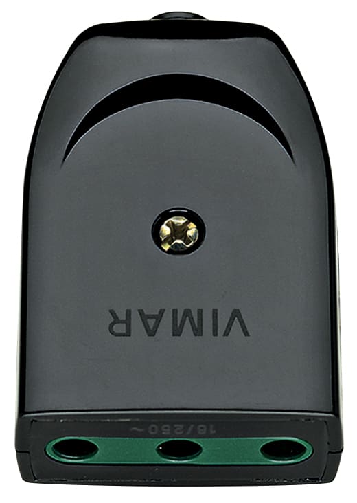VIMAR - Presa Mobile Sicury 2P+T 16A Nero Standard Italiano Uscita Cavo