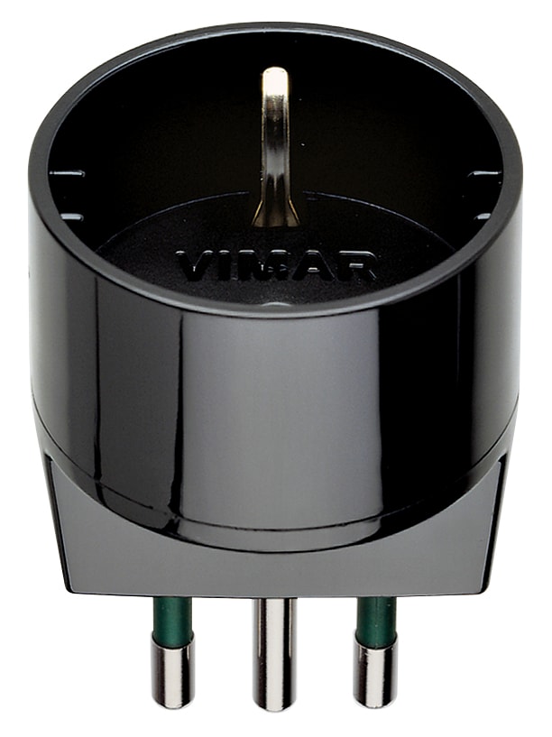 VIMAR - ADATTATORE S11 + P30 NERO 00302