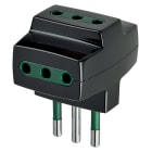 VIMAR - ADATTATORE MULT. S11+3P11 NERO