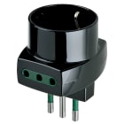 VIMAR - ADATTATORE MULT. S11+2P11+P30 NERO