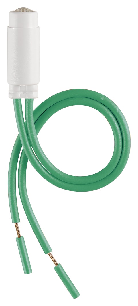 VIMAR - Unità di Segnalazione a LED Verde 250V 0,35W per Lampade Incandescenza o Alogene