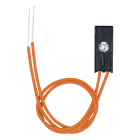 VIMAR - Unità di Segnalazione a LED Ambra per Comandi Allineati e Assiali - Utilizzo con Lampade Incandescenza o Alogene - Serie o Parallelo al Carico 00943.A