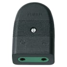 VIMAR - PRESA 2P 10A P10 ASSIALE NERO 01022