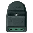 VIMAR - PRESA 2P+T 10A P11 ASSIALE NERO