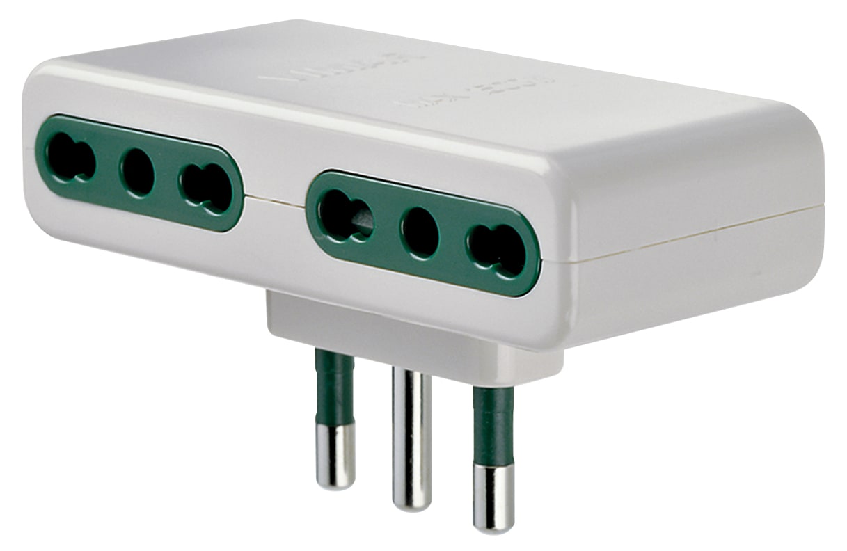 VIMAR - ADATTATORE MULT. S17+4P17/11 BIANCO