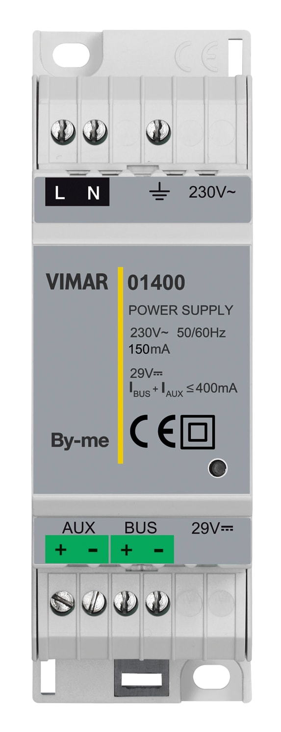 VIMAR - ALIMENTATORE 230V~ 29VDC 400MA 01400