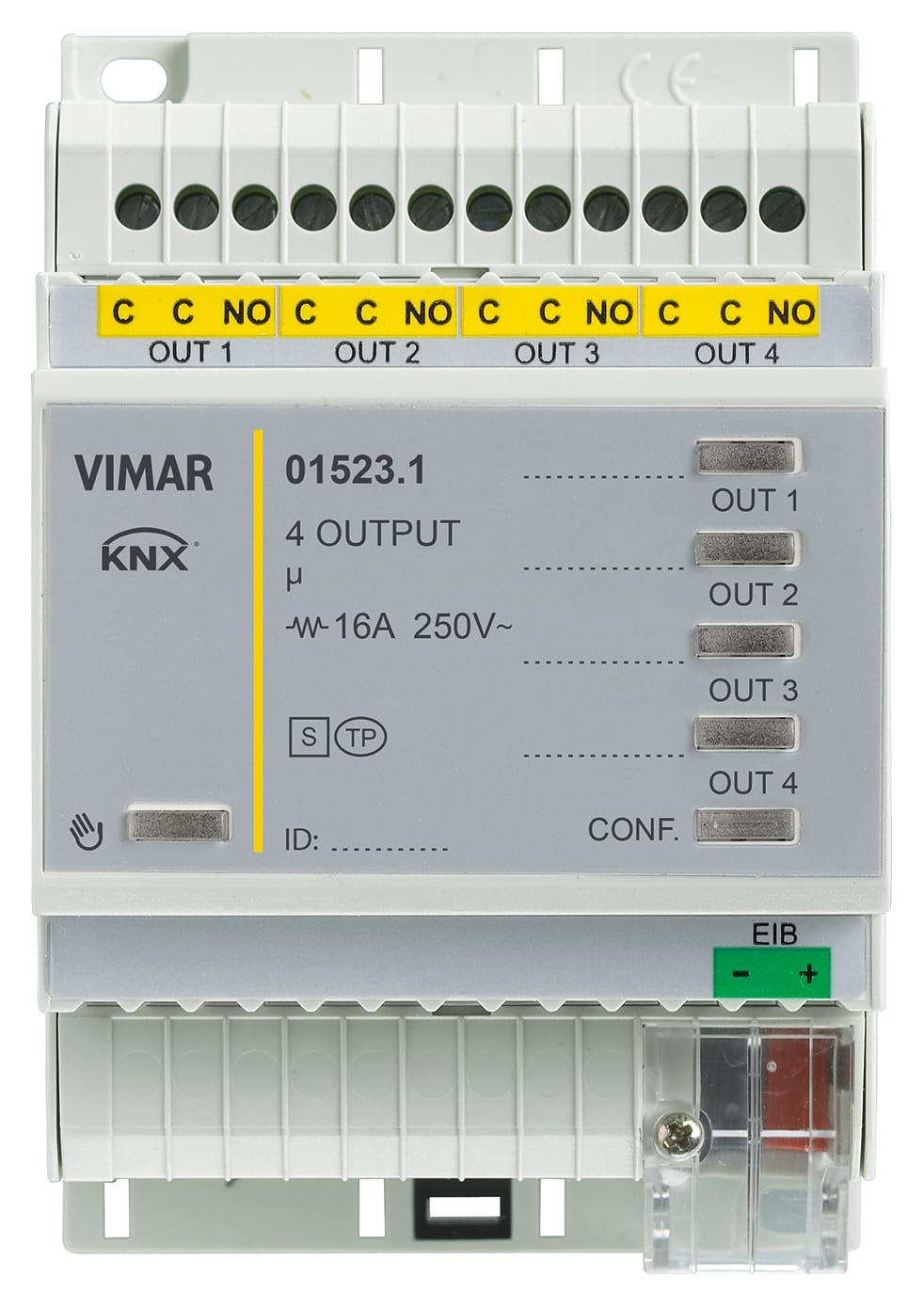 VIMAR - ATTUATORE 4 OUT MULTIFUNZ. 250V 16A KNX