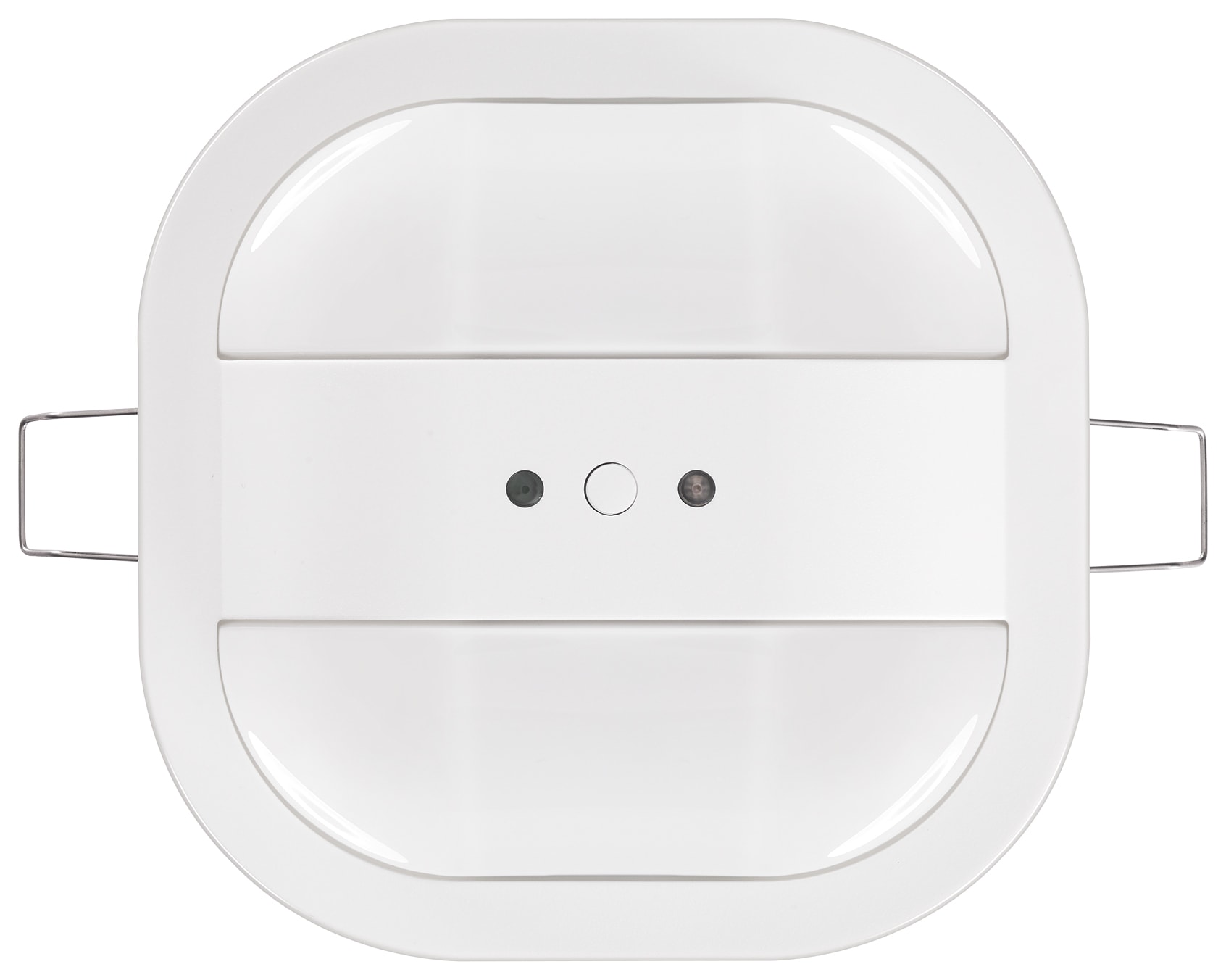 VIMAR - Rivelatore presenza luminosità KNX con sensore infrarossi 360° per accensione luci ON/OFF, luminosità 1-1000 Lux, installazione soffitto, 91x91x45 mm.