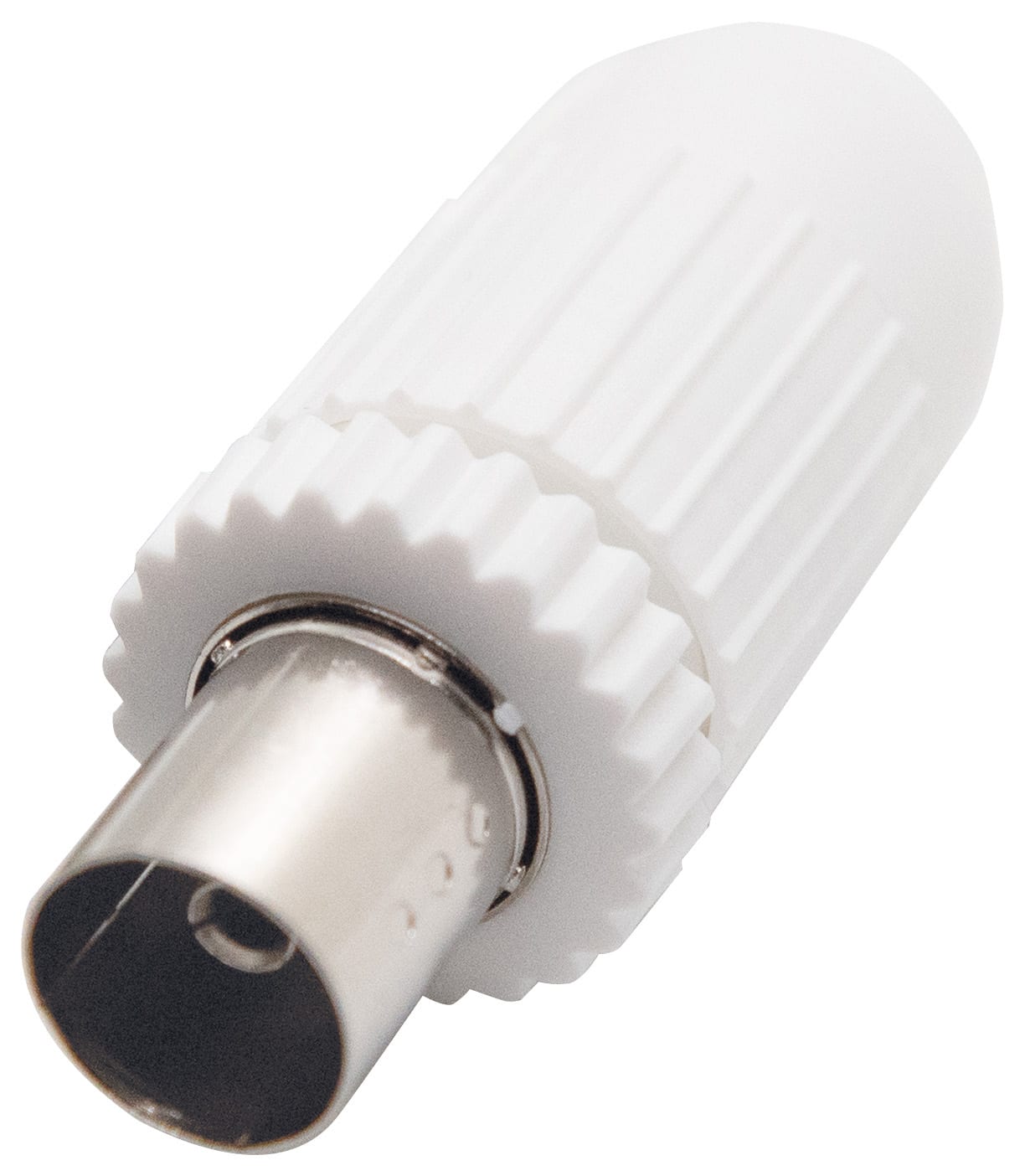 VIMAR - Connettore Femmina Tv-Rd-Sat Ass. Bianco Uscita Cavo Coassiale