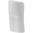 VIMAR - Rivelatore By-alarm Plus doppia tecnologia infrarossi e microonde, anti accecamento, copertura 120° 12m, montaggio alto o basso, IP55, PET immunity.