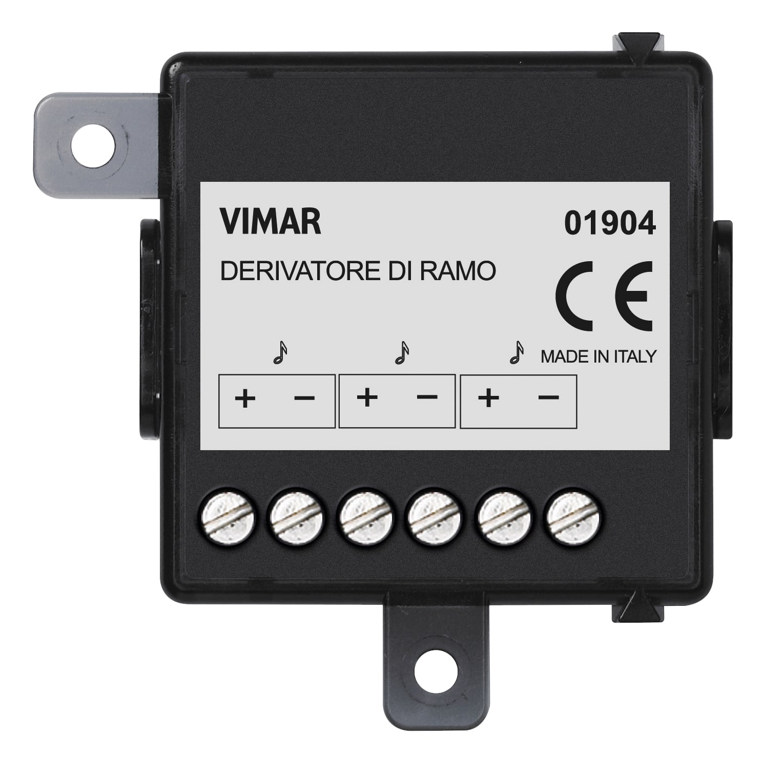 VIMAR - Derivatore Ramo Diffusione Sonora Installazione Da Incasso Retrofrutto 01904