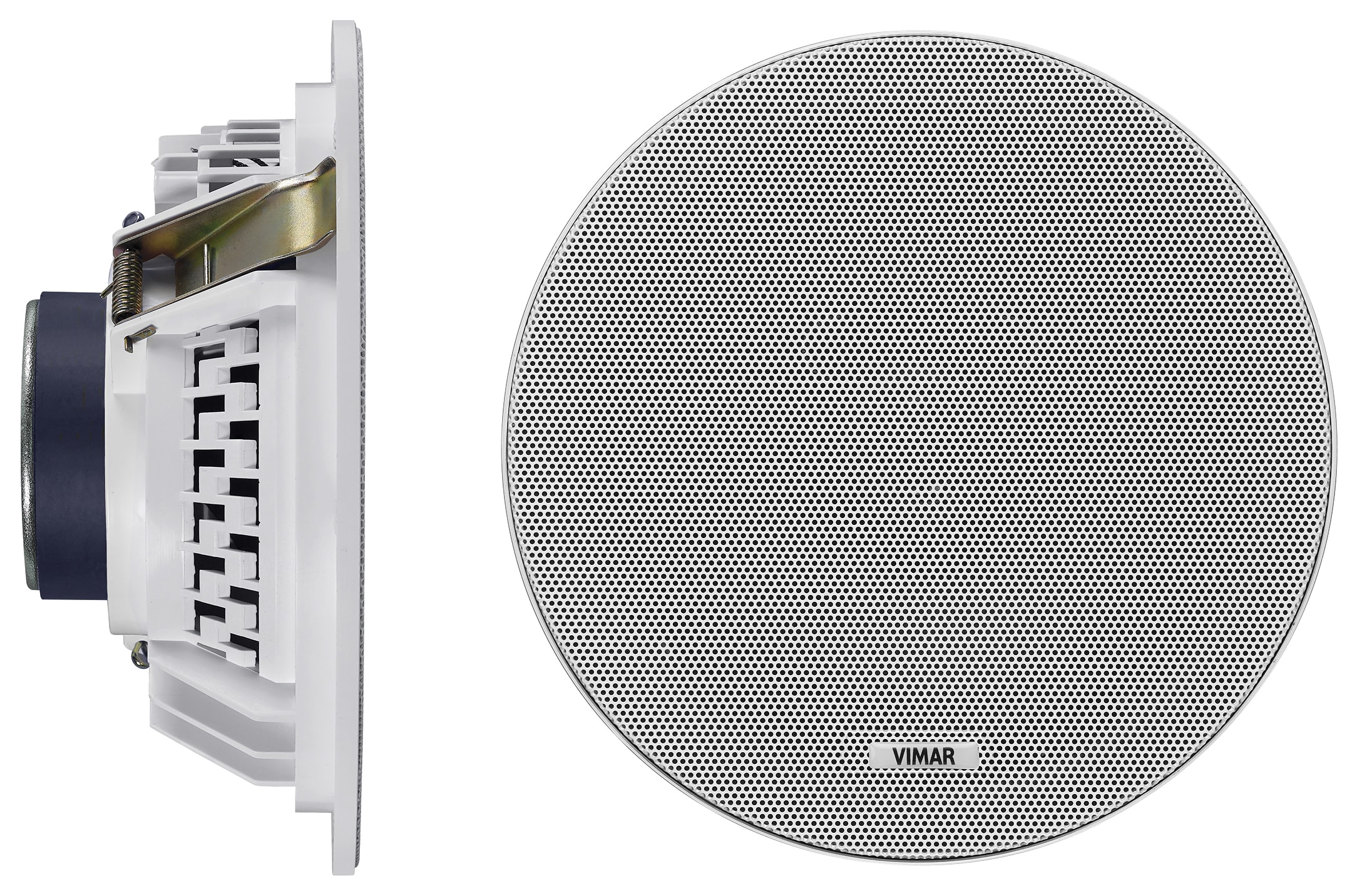 VIMAR - Diffusore Sonoro Passivo 8Ohm 30W per Installazione su Pareti e Controsoffitto 01907.1