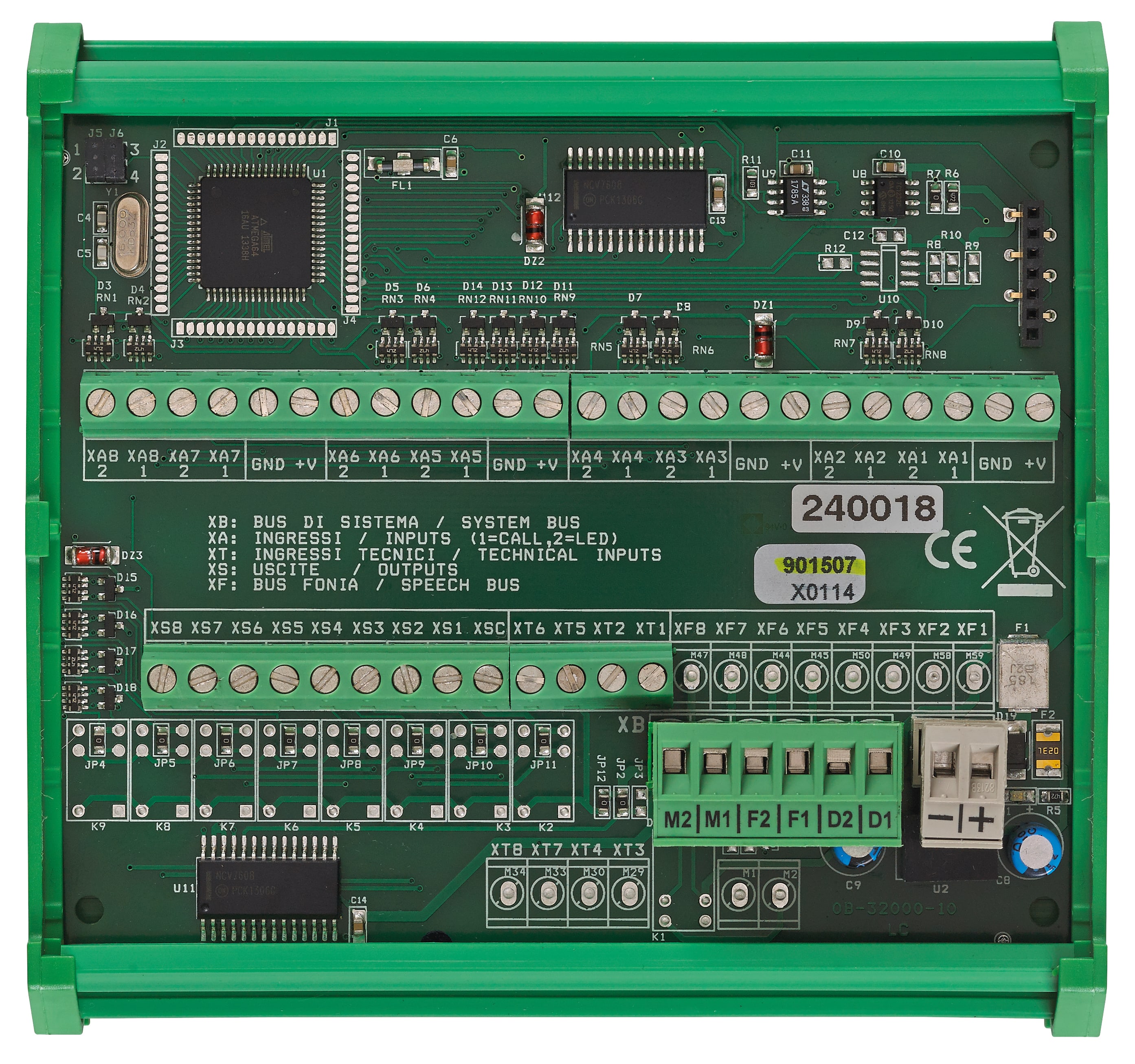 VIMAR - SCHEDA 8 INGRESSI 8 USCITE