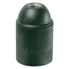 VIMAR - Portalampada E27 M10X1 Cm Nero Liscia Raccordo Vite Blocco Poliestere Rinforzato Vetro
