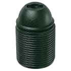 VIMAR - Portalampada E27 Cappuccio Filettato Nero Rinforzato Vetro Poliestere 02107.S