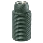 VIMAR - Portalampada E14 M10X1 Cm/Fil Nero - Raccordo Vite Blocco Camicia Filettata Poliestere Rinforzato Vetro 02127
