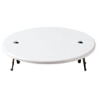 VIMAR - Coperchio Rotondo Ø94mm con Griffe per Scatole Ø75-85mm in Urea Bianco