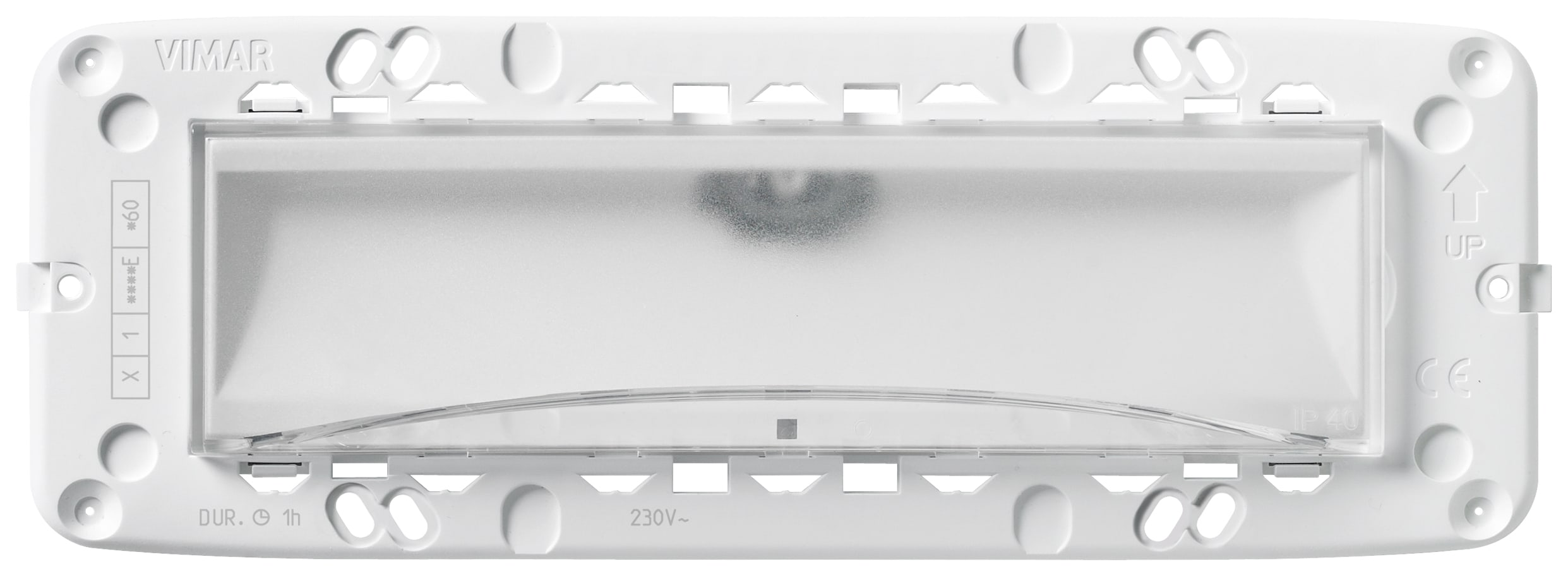 VIMAR - LAMPADA EMERGENZA LED ARKE/PLANA 230V 7M 02660.1