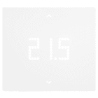 VIMAR - Termostato WiFi bianco per controllo locale e remoto, gestione temperatura con app, riscaldamento e condizionamento, installazione a parete. 02912