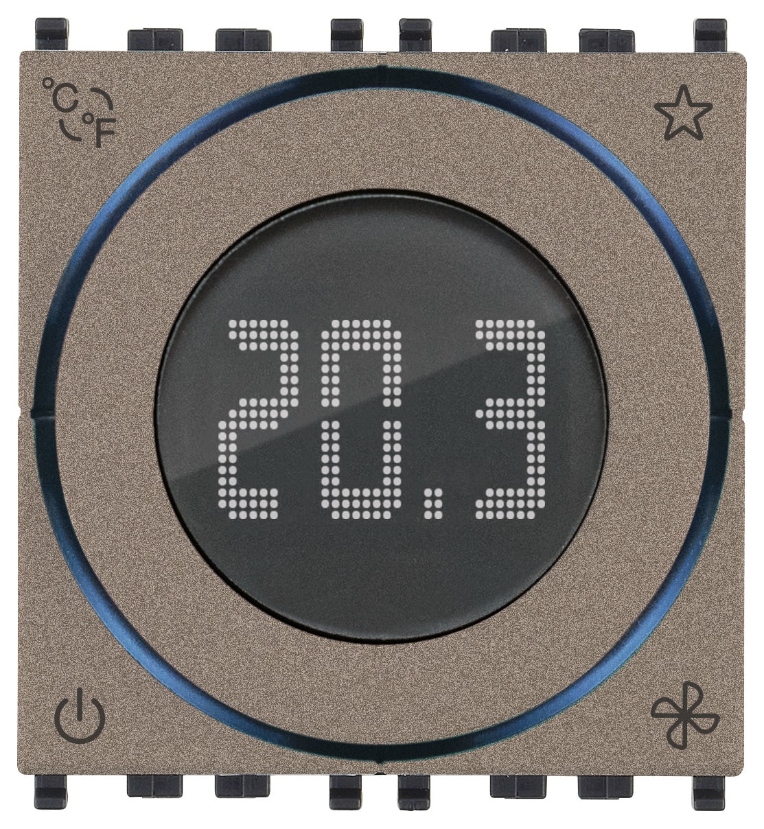 VIMAR - TERMOSTATO ROTELLA CONNESSO IOT2M METAL