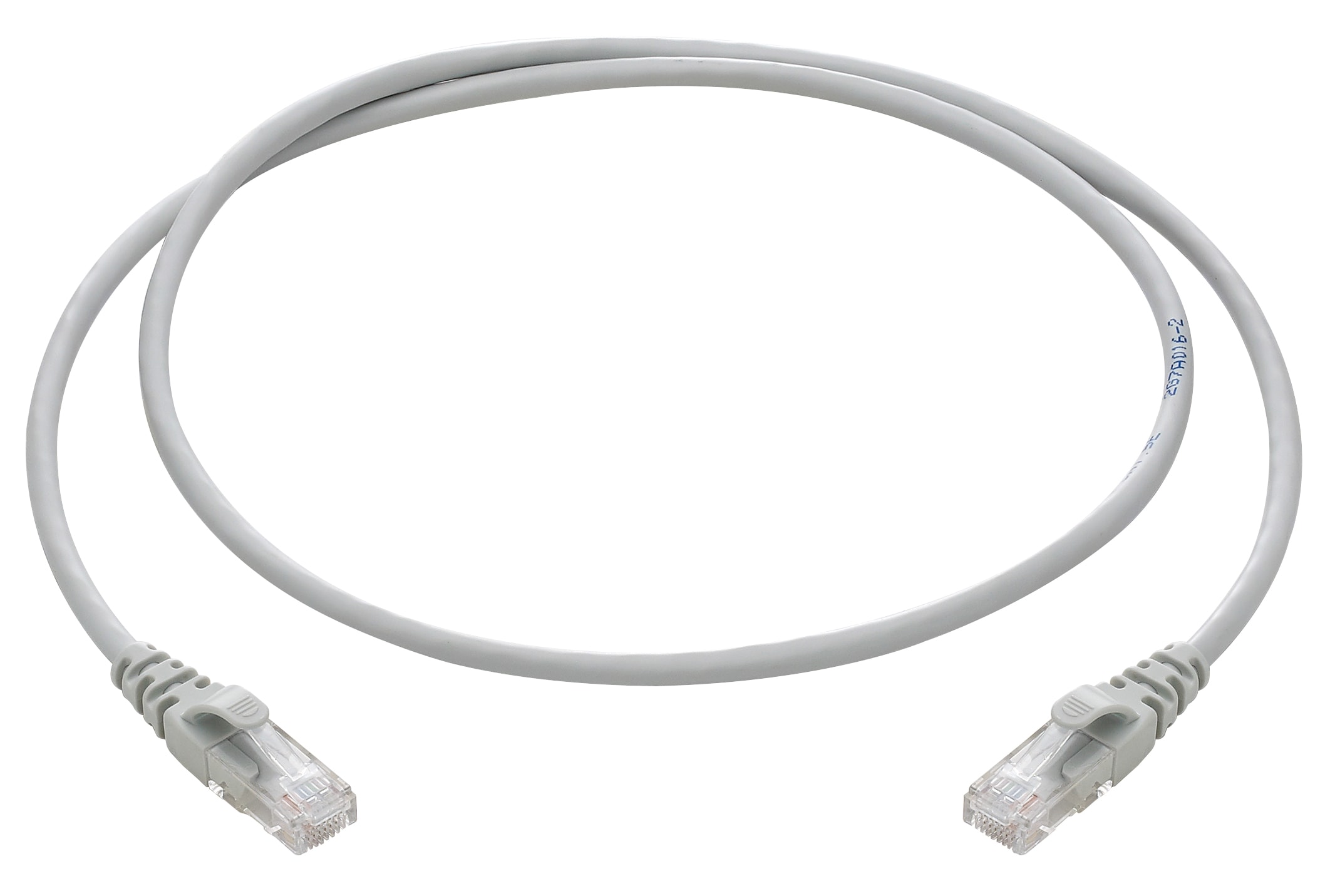 VIMAR - Cordone RJ45 Cat5E U/UTP 1M - Cavo Permutazione Cat. 5E, Non Schermato U/UTP 4 Coppie 24 AWG, Guaina PVC Grigio 03017.1