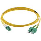 VIMAR - Cordone fibra ottica monomodale 9/125 µm OS2 duplex SC/APC a LC/APC LSZH 2M