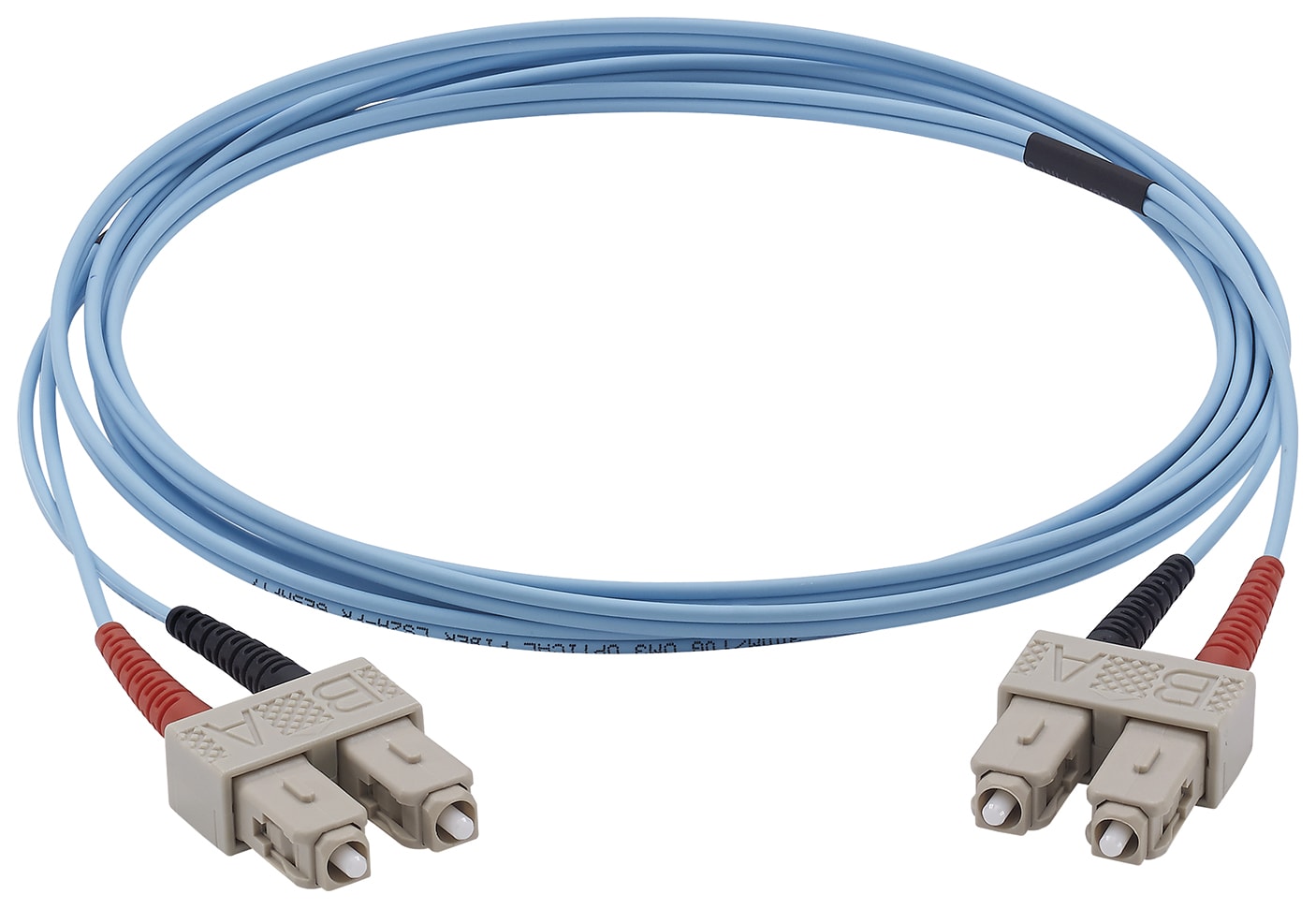 VIMAR - Cordone Fibra Ottica Multimodale 50/125 Om3 Duplex 2M - Guaina Lszh 03114.SC