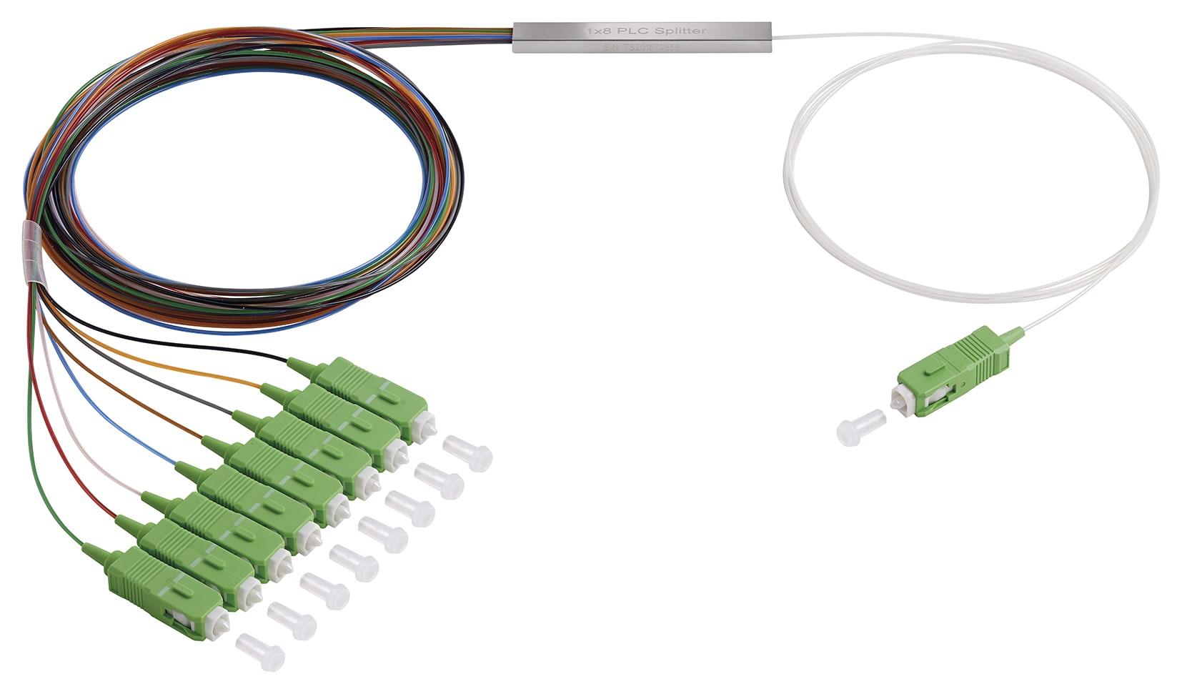 VIMAR - SPLITTER 1X8 CONNETTORI SC/APC G.657.A1 03135.8