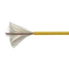 VIMAR - Cavo Fibra Ottica Monomodale 9/125 Os2 Giallo 500M - Bobina 4 Fibre Lszh G.657.A2 CPR Eca U0 400V 03147.E