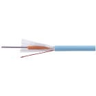 VIMAR - Cavo Fibra Ottica Multimodale 12 Fibre 50/125 Om3 Eca 500M Guaina Lszh CPR I Categoria Verde Acqua