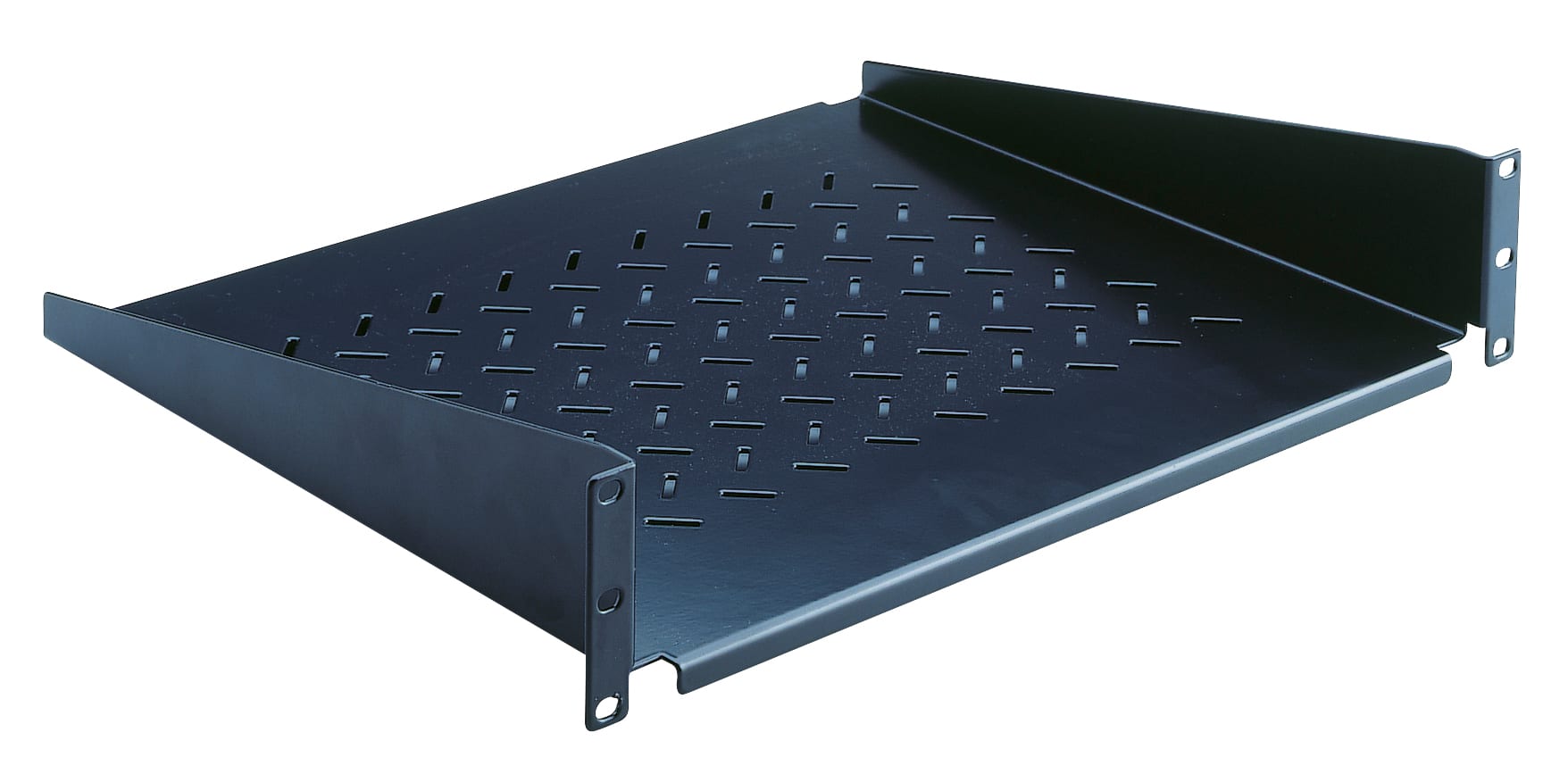 VIMAR - Supporto per Apparati Attivi 2U 380mm e 19" Profondità 38cm - 2 Unità Rack 03202.2U