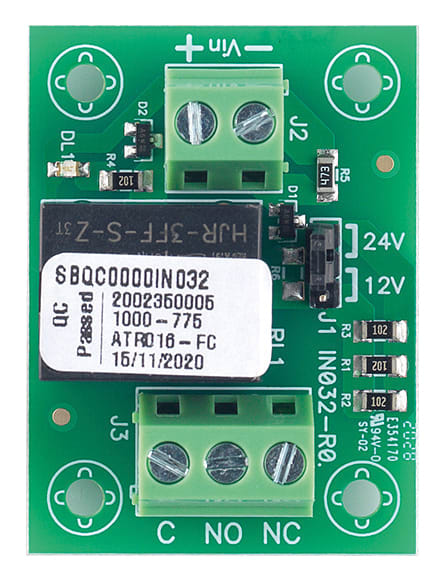 VIMAR - Scheda Interfaccia Relè 1 Relè By-Alarm Plus 12Vdc 30Ma Uscita 28Vdc 7A