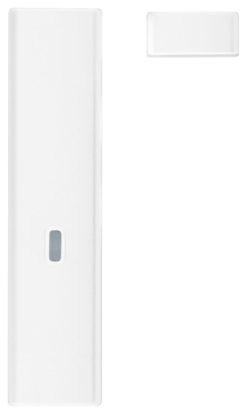 VIMAR - Contatto Magnetico By-Alarm Plus RF Bianco 868 MHz, 2 Terminali Configurabili, Batteria AA Inclusa, Installazione Interno 03833.B