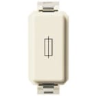 VIMAR - Portafusibile 1P 16A 250V per Fusibili Miniatura Ø 5X20 mm e Ø 6,3X32 mm 08370