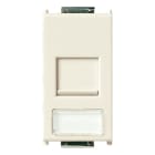 VIMAR - Presa RJ45 Netsafe Cat5E UTP - Connettore Universale T568A/B, 8 Contatti, Morsetti Senza Utensile - Modulo Speciale 08458.8