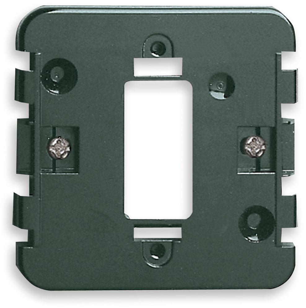 VIMAR - Supporto Griffe Scatola Incasso Ø60Mm Nero Modulo Standard