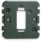 VIMAR - Supporto Griffe Scatola Incasso Ø60Mm Nero Modulo Standard 08501