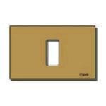 VIMAR - PLACCA 1M ALLUM. SCATTO BRONZO